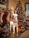 Beleuchtete Weihnachtsfigur Hirsch 125 cm