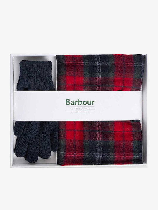 Barbour Мъжки Вълнен Многоцветен Шал