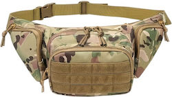 Στρατιωτικό Τσαντάκι Μέσης Army Beige