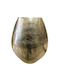 Capolavoro Dekorative Metallvase Gold 31x16xH39cm