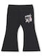 Kurze Schwarze Kinderleggings