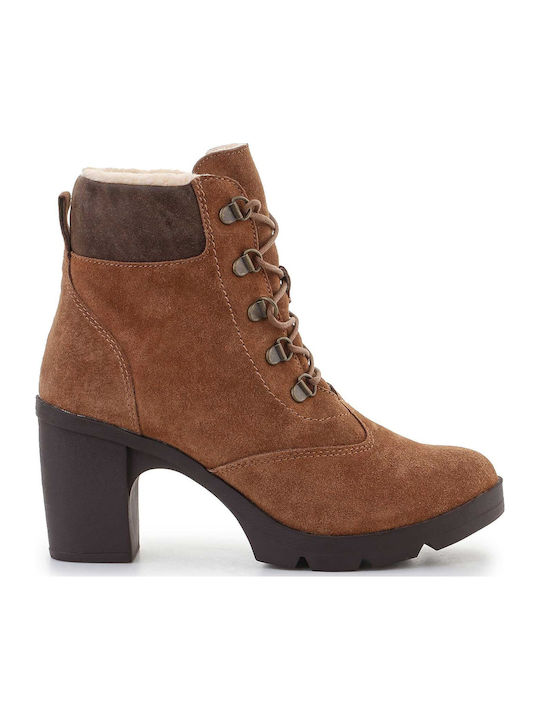 Hickory Damen-Stiefeletten Braun