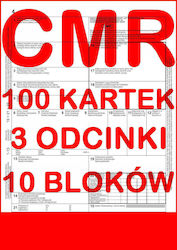 CMR-Frachtbrief 100 Blatt 3-teilig 33 Sätze 10 Stück