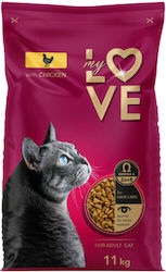 My Love Dry Food for Adult Cats with Chicken 11kg My Love Dry Food for Adult Cats with Chicken 11kg