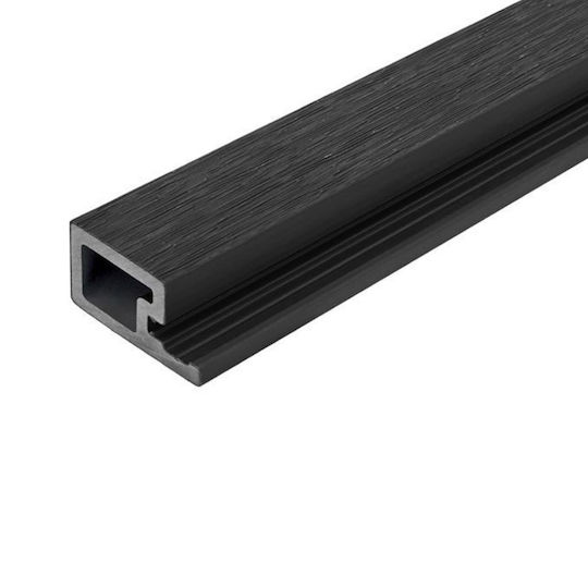 Showood Deck pentru împrejmuirea grădinii 3x3x290 cm Gri