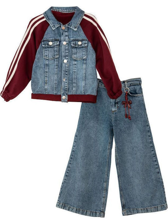 Restart for kids Kids Set with Pants 2 Pieces Blue