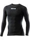 Six2 Ts2 Men's Black Long-Sleeved Thermal Shirt