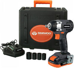 Daewoo DALIW-18-1BKC Cheie de Roți cu Baterie 20V cu Prindere 1/2" Daewoo DALIW-18-1BKC Cheie de Roți cu Baterie 20V cu Prindere 1/2"