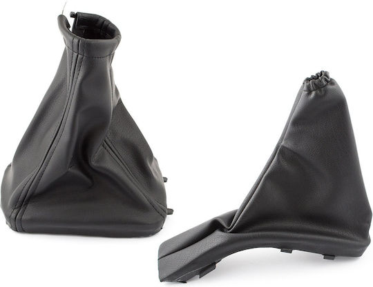 Opel Astra Ii G 98-09 Gear Shift Boot + Black Frame + Handbrake Boot + Black Frame 2 Pcs Set