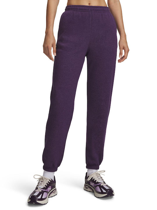 Under Armour Rival Fleece Sweatpants Purple