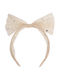 Rockahula Kids Hairband with Beige Bow