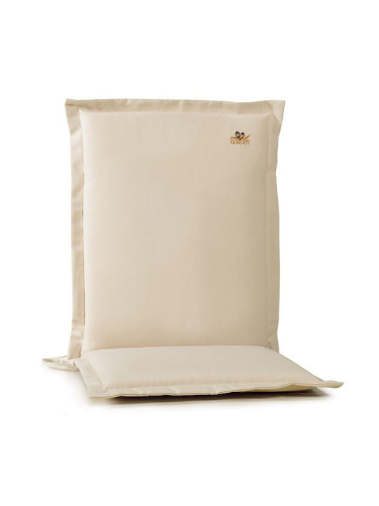 Lianos Waterproof Garden Chair Cushion with Bac...