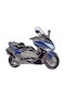 Yamaha T-Max 2008 Blue Pin Brooch Keychain