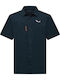 Puez Sportliches Kurzarmshirt Marineblau