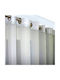SpitiBazaar Κουρτίνα με Τρουκς Γκρι Ανοιχτό 270x280εκ.