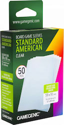 Gamegenic Card Sleeves 50τμχ Διάφανες