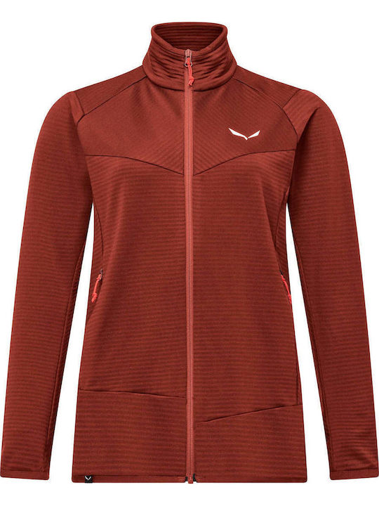Salewa Puez Fleece Γυναικεία Ζακέτα με Φερμουάρ...