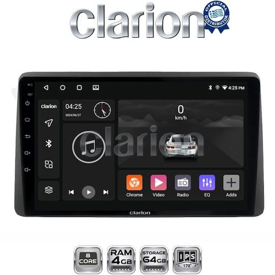 Clarion GL52355 10-Zoll OEM-Multimedia-Display Fürs Auto Mit CarPlay, Android Auto, Bluetooth, GPS Und WLAN