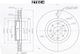 Bremsscheiben Ztec+ Vorne Fiat/Alfa 281 mm x 26 mm Dicke Bd4377