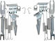 Set de Reparație Fălci de Frână Toyota Hilux Vigo Kun25/26 '05-'11 Kun25 26 35 '12-'15 Revo Gun125 '15-'24 Thdcb* Dreapta Stânga 04943-0k030k2