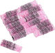 Niobe Professional Wire Mesh Rollers 20mm in Pink 12 Pieces