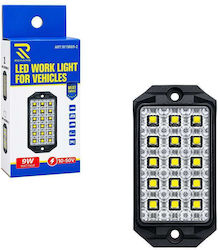 LED-Arbeitsscheinwerfer 9 W 10–50 V Fahrzeuge W19669-2 – LED-Arbeitsleuchte Fahrzeuge 0111824 LED-Arbeitsscheinwerfer 9 W 10–50 V Fahrzeuge W19669-2 – LED-Arbeitsleuchte Fahrzeuge 0111824