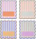 Stripes Καρτελάκια Θέσεων Τραπεζιού 24 Τμχ Place Cards Here's How