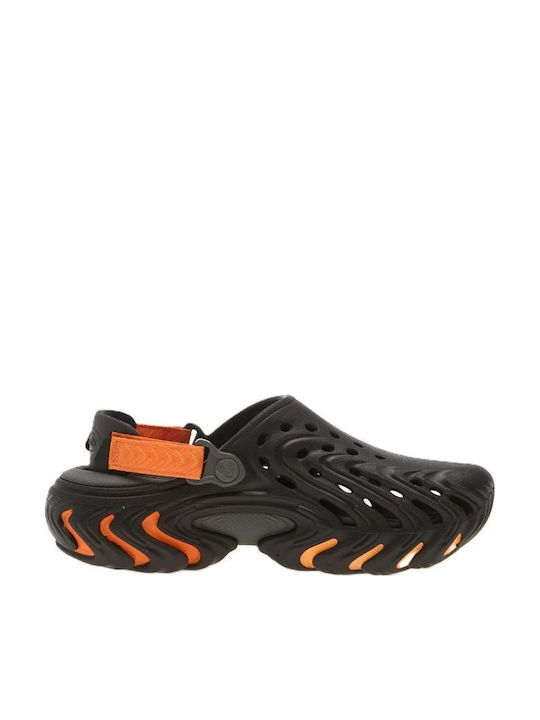 Crocs Echo Ανδρικά Σαμπό Πορτοκαλί