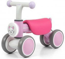 Milly Mally York Αυτοκινητάκι Ride On για 12+ μηνών με Ήχους Ροζ