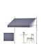 Vevor Copertină de Verandă Gri 4x3.1m
