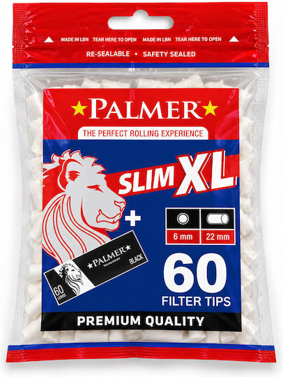 Palmer Slim 60 Φιλτράκια 60τμχ