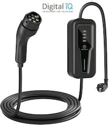 Digital IQ Φορτιστής 3.5kW με Ενσωματωμένο Καλώδιο 5m Type 2 Digital IQ Φορτιστής 3.5kW με Ενσωματωμένο Καλώδιο 5m Type 2