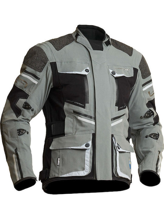 Lindstrands Sunne Ανδρικό Μπουφάν 4 Εποχών Grey/Black
