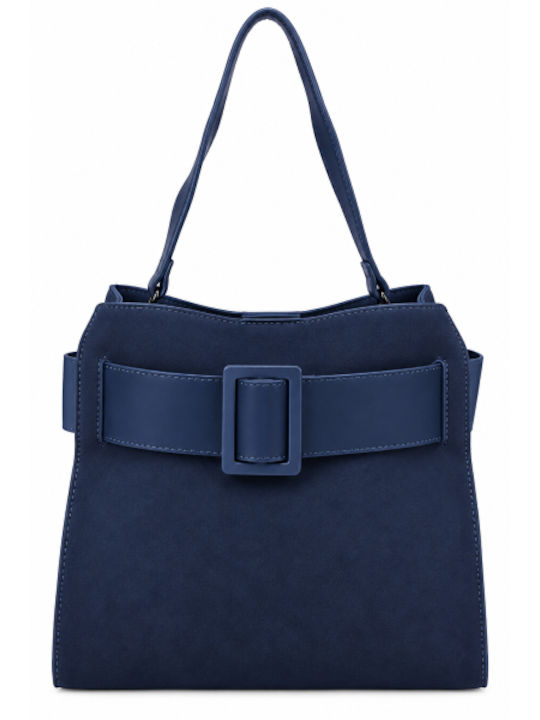 Morena Spain Blaue Damen-Schultertasche WT-ED-9...