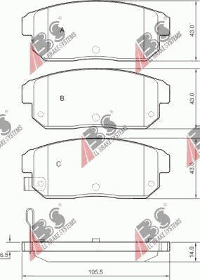 Discuri de Frână Suzuki Ignis 00 Spate 5580060j10