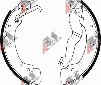 Brake Shoes Vw T4 90-96 701698525