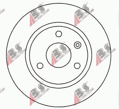 Brake Disc Citroen Ax 1.4d-1.5d 97 95661811