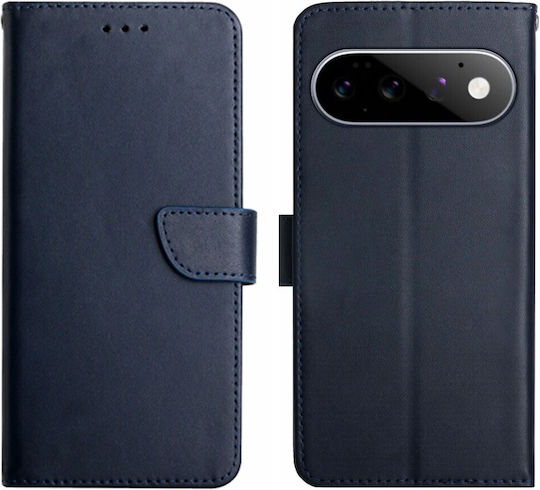 Lederne Wallet-Hülle Blau Google Pixel 11 5G/11 Pro 5G