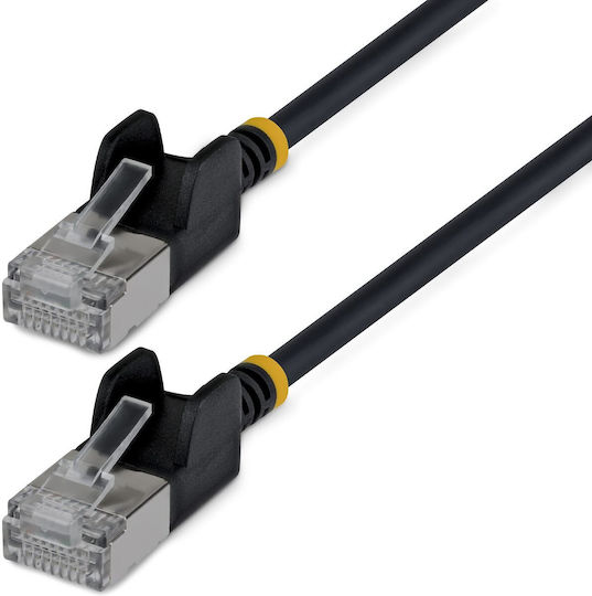 StarTech U/UTP Cat.6a (Gigabit) Καλώδιο Δικτύου Ethernet 2m Μαύρο