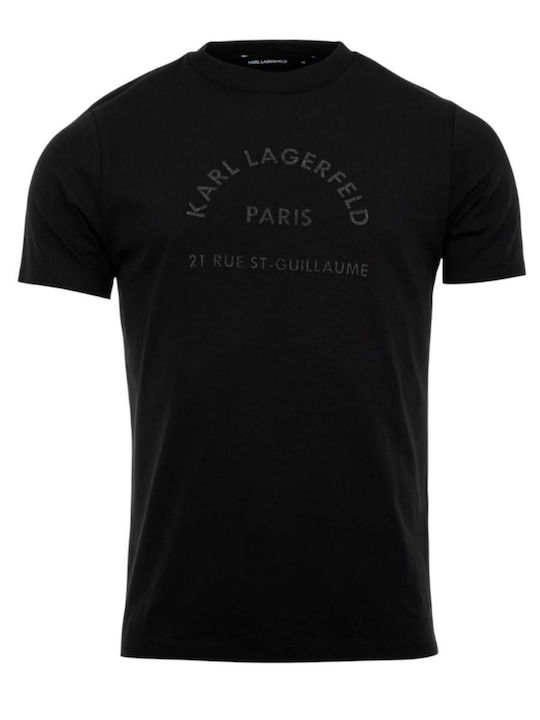 Karl Lagerfeld T-shirt Μαύρο