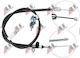 Handbrake Cable Toyota Yaris 06 Left Rear 464300d050