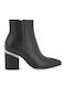 Damenstiefeletten mit hohem Absatz Schwarz
