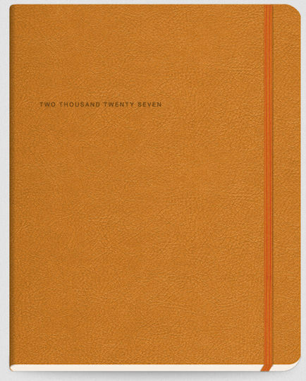 The Writing Fields Εβδομαδιαία Ατζέντα 2027 Writing Fields Softline Δερμάτινη 21x26εκ.