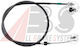 Handbrake Cable Opel Campo 96 Pt 522428