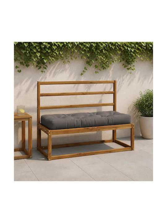 vidaXL Grey Pallet Bench Cushion 50x120 cm