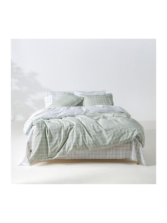 Kentia Loft Σετ Παπλωματοθήκη Βαμβακερή 165x245...