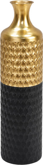 Trends Metallic Black Floor Vase Ø16.5xH61cm Trends Metallic Black Floor Vase Ø16.5xH61cm