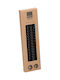 Countryfield Decorative Black Taper Candles 25cm 4pcs