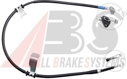Handbrake Cable Hyundai I10 08 Left Rear 597600x300