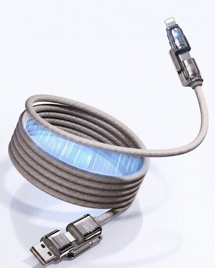 Hyperloq Braided USB to Cable 1.2m 54649622462802